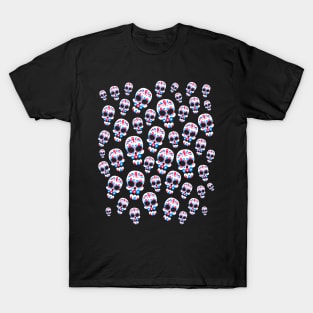 Sugar Skulls Pattern T-Shirt